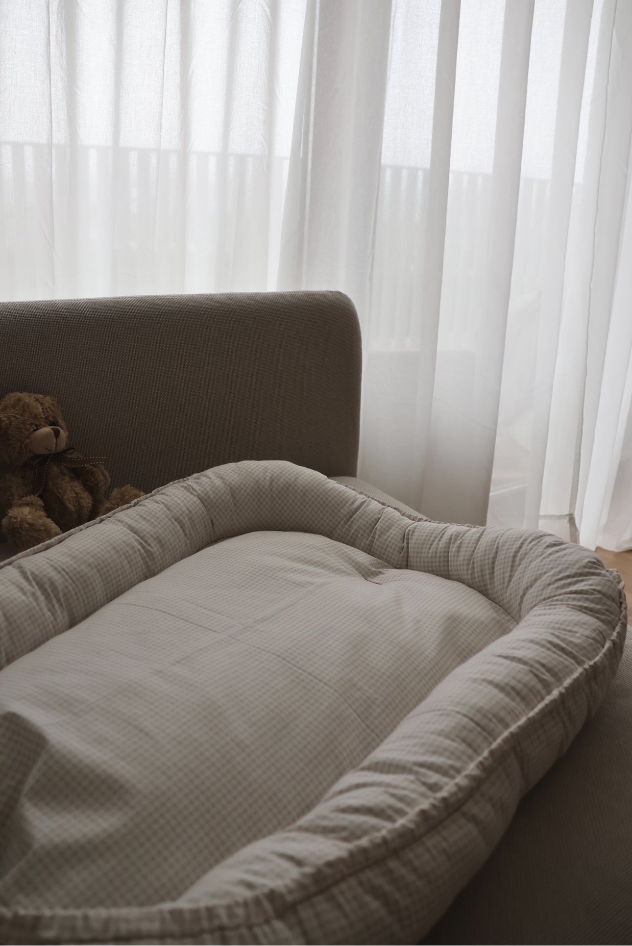 Cocon Vichy Beige - Précommande