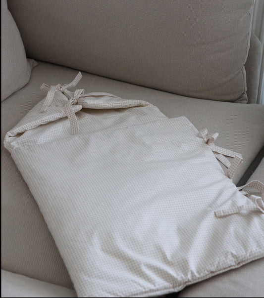 Nid d'ange Full Vichy Beige - Précommande